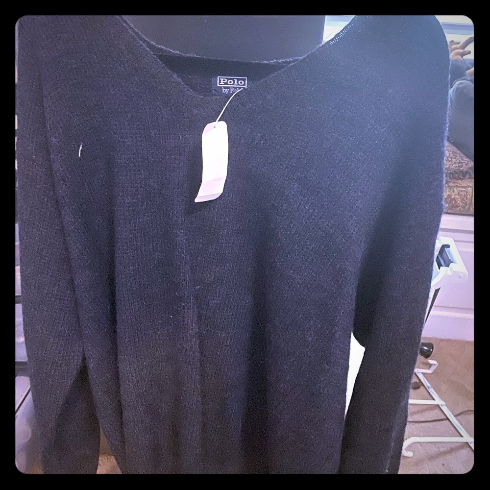 Charcoal Ralph Lauren Men’s Sweater